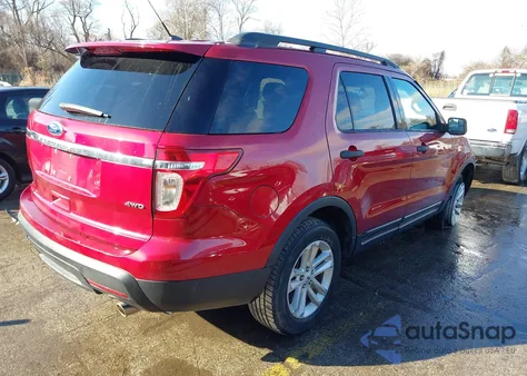 2015 Ford Explorer z USA, uszkodzony, nr VIN 1FM5K8B86FGA52097